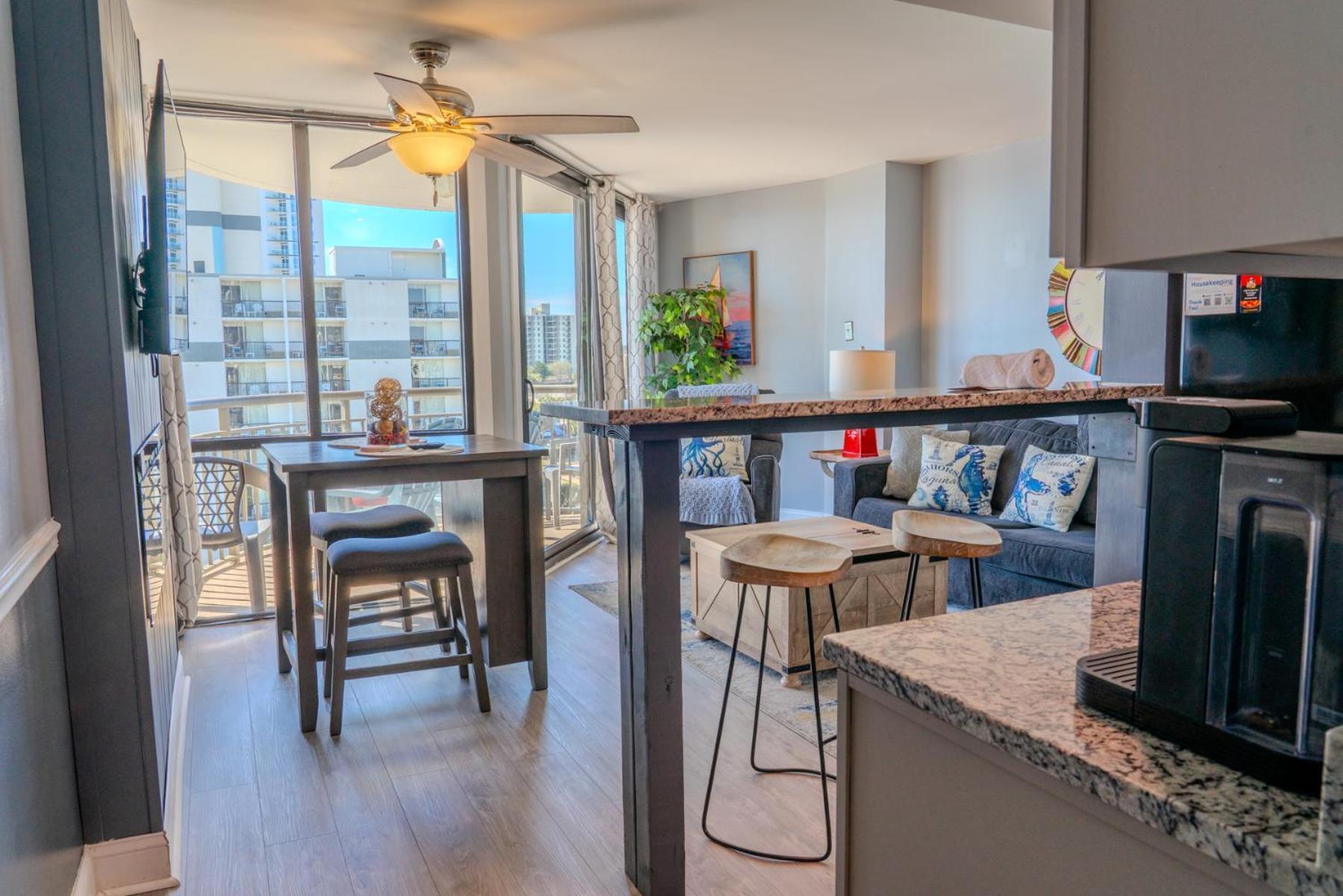 Ocean View Double Suite! Sleeps 4 Meridian Plaza 705 Myrtle Beach Buitenkant foto